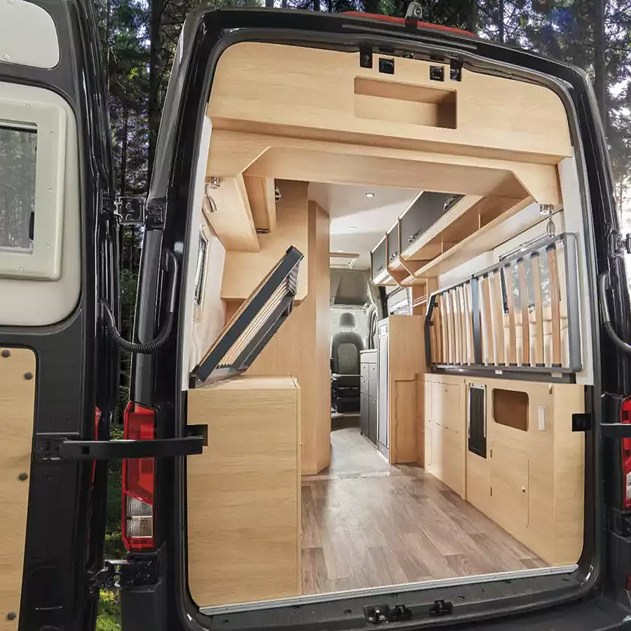 Bravia Swan 680 Stauraum Hecktüren